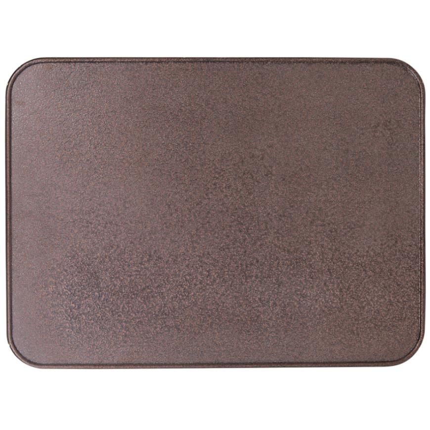 Plech pred kamna 80x60 staré měď BAUMAX