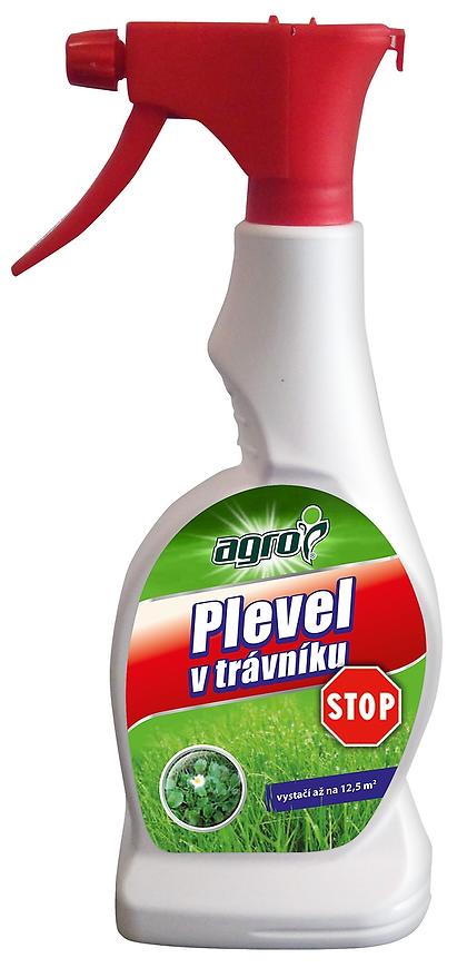 Plevel v trávníku stop rtd