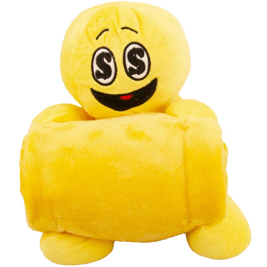 Plyšák s dekou 70x90 mix barev VESNA