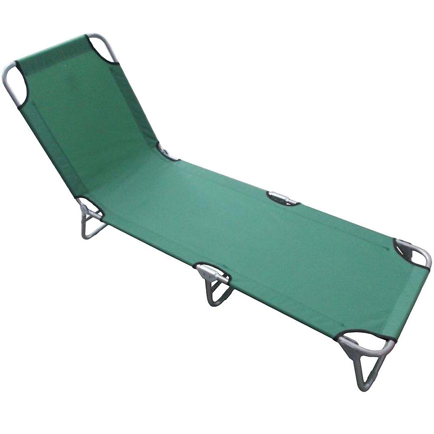 Plážové lehátko zelené l1001f21 BAUMAX