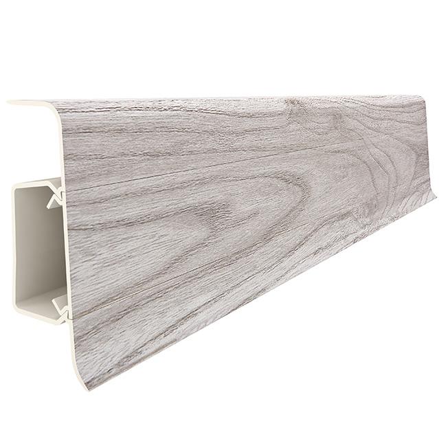 Podlahová lišta Esquero Duo 656 Šedý Brest PARQUET MERCADO