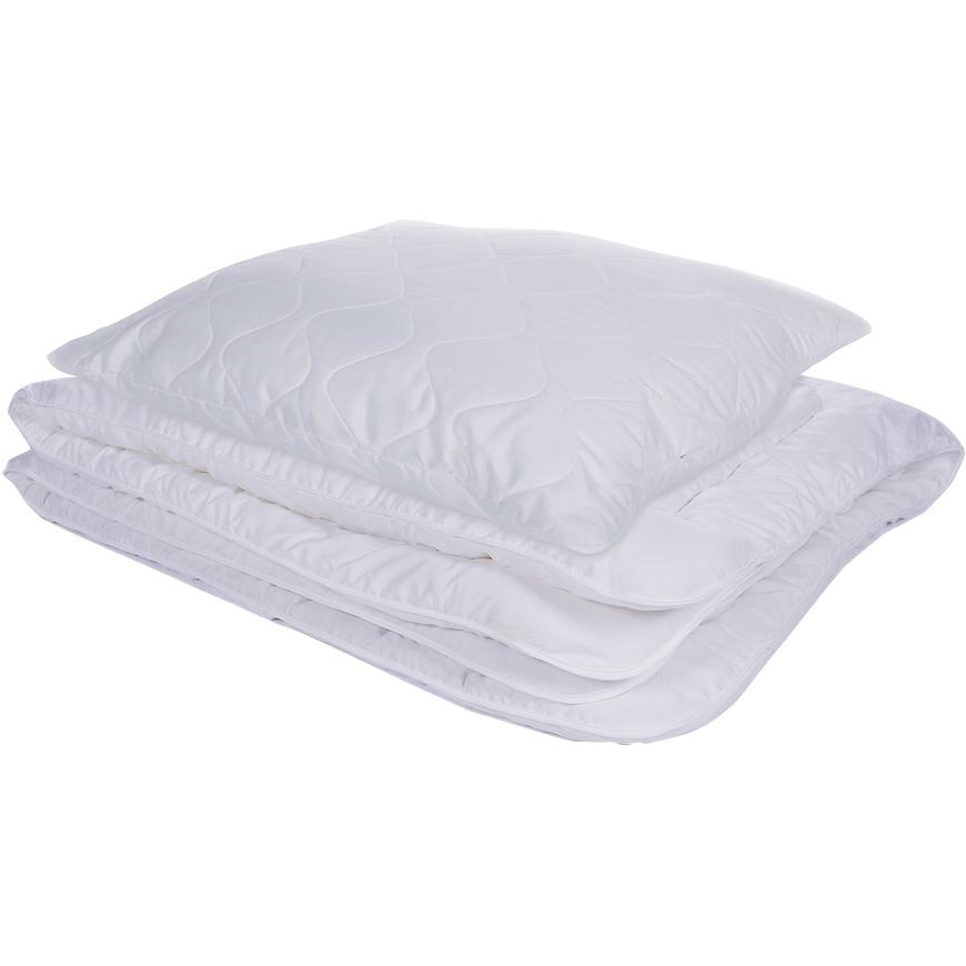 Polyesterová přikrývka+polštář 155/200+70/80 bila 3