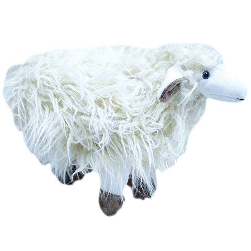 Polštář plyšák 30 ovce 6631 krémová VESNA