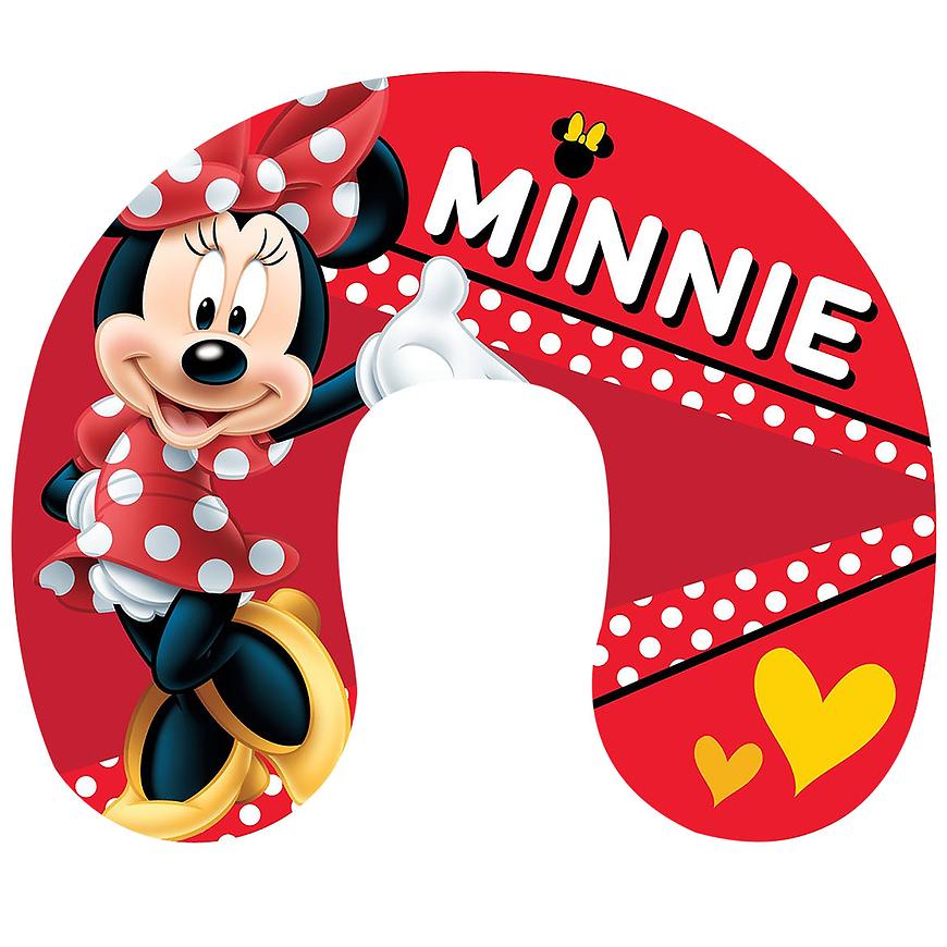 Polštář podkova cestovní 33x28 Minnie red VESNA
