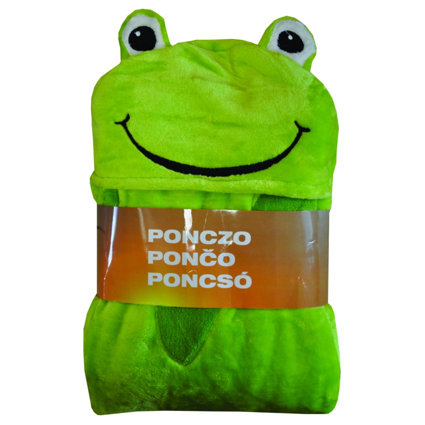Pončo 125x150 Žába BAUMAX
