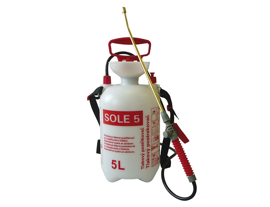 Postřikovač tlakový ramenný Sole 5 l 02647BČ BAUMAX