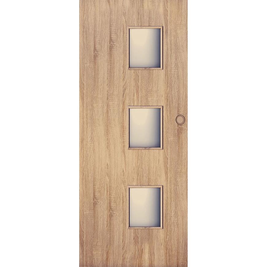 Posuvné dveře Trio 3*3 70L dub sonoma BAUMAX