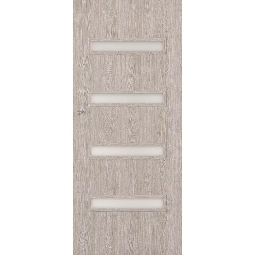 Posuvné dveře Verona 4*4 90P dub stříbrný BAUMAX