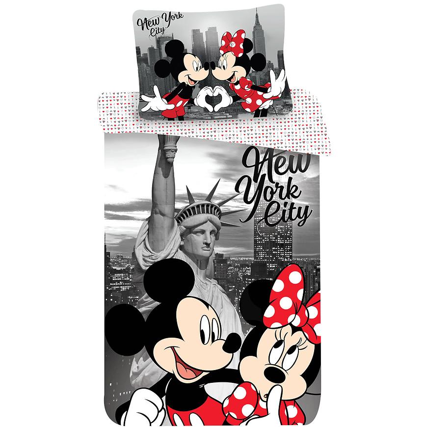 Povlečení mikrovlákno 70x90/140x200 Minnie NY 02 VESNA