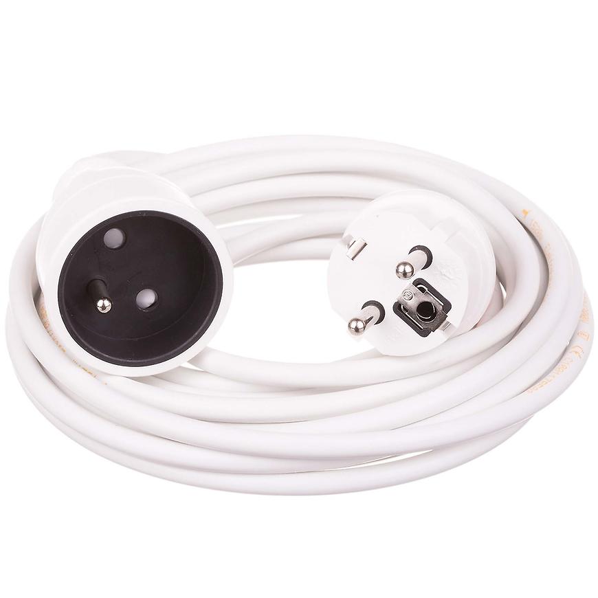 Prodlužovací přívod 1G zásuvka 3x1 z/u 5m 28215 šedý BAUMAX