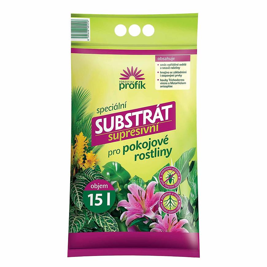Profík - supresivní substrát pro pokojové rostliny 15 l BAUMAX