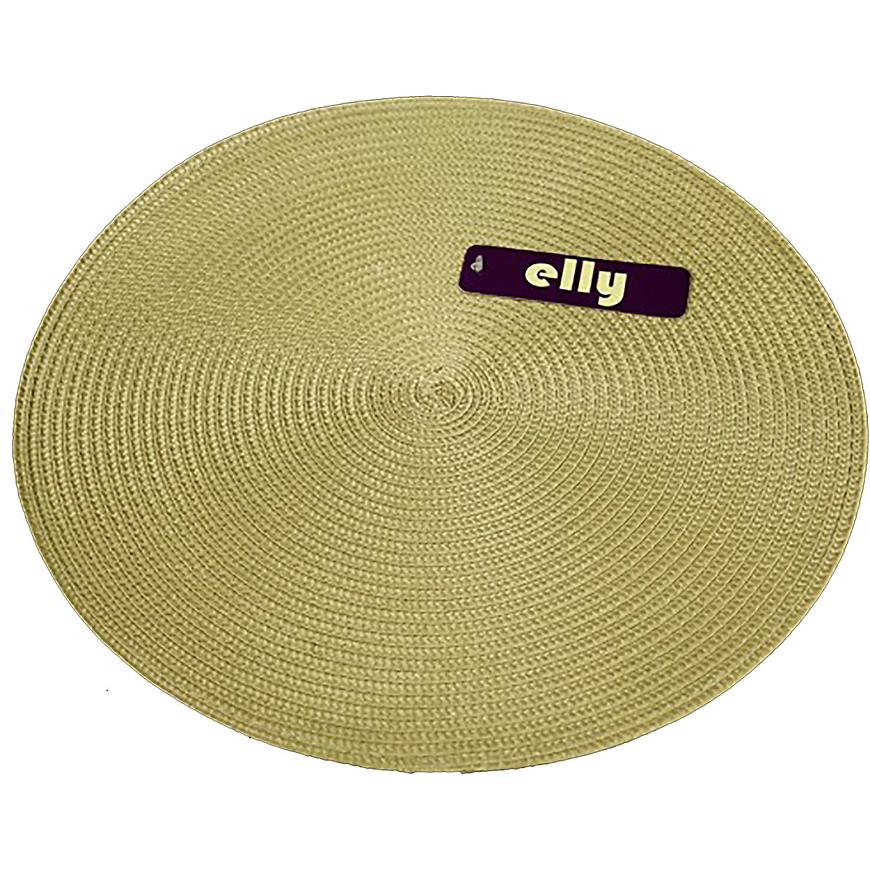 Prostírání Elly kulaté pr. 35 šedobéžová VESNA