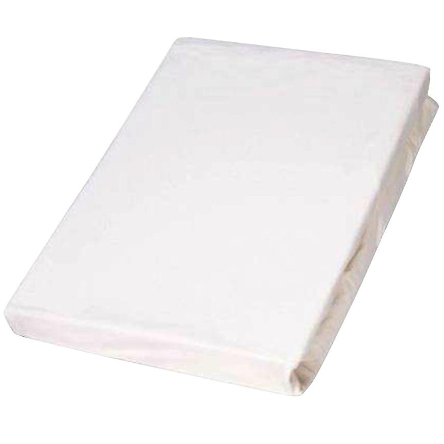 Prostěradlo jersey s pur zátěrem bílé