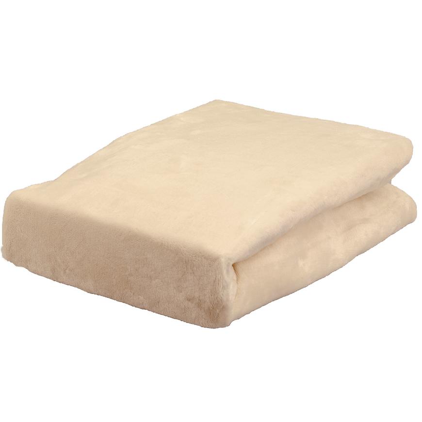 Prostěradlo mikroflanel 90x200 smetanová VESNA