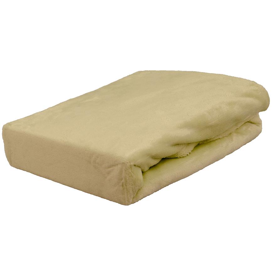 Prostěradlo mikroflanel 90x200 sv. zelená VESNA