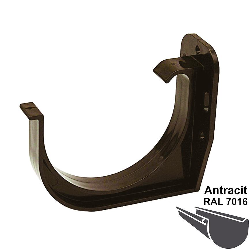 Pvc hák rg 100 antracit NICOLL