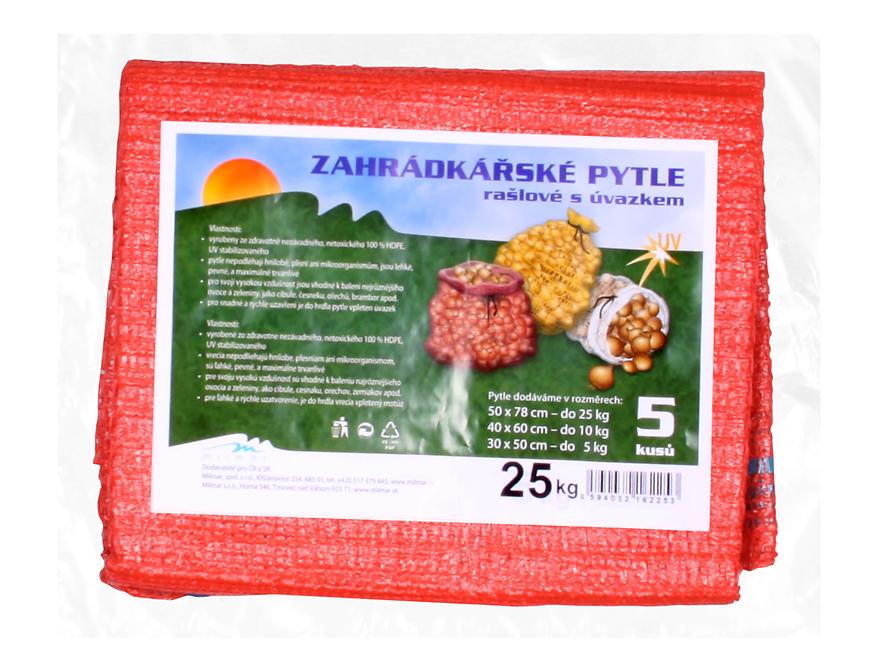 Pytel rašlový s úvazkem 25kg BAUMAX