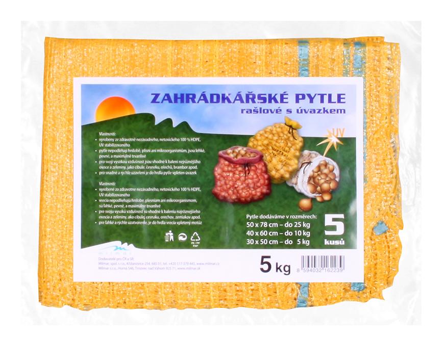 Pytel rašlový s úvazkem 5kg BAUMAX