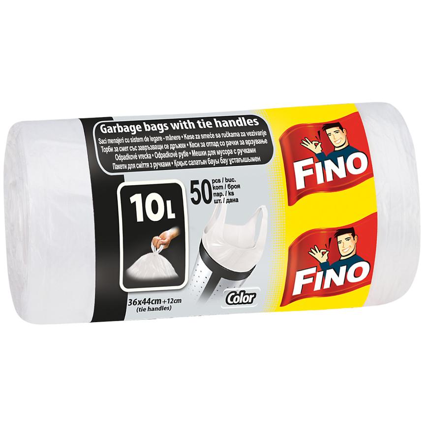 Pytle na odpad Fino 10L barevné 50 ks BAUMAX