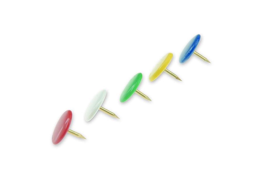 Připínáčky - tříd. barevné