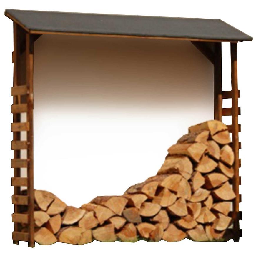 Přístřešek na dřevo BAUMAX