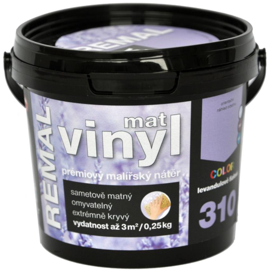 Remal vinyl color mat levandule fialová 0