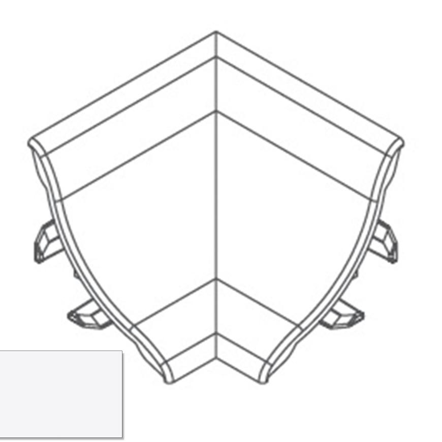 Roh Vnitřní – Bílá LWS-011