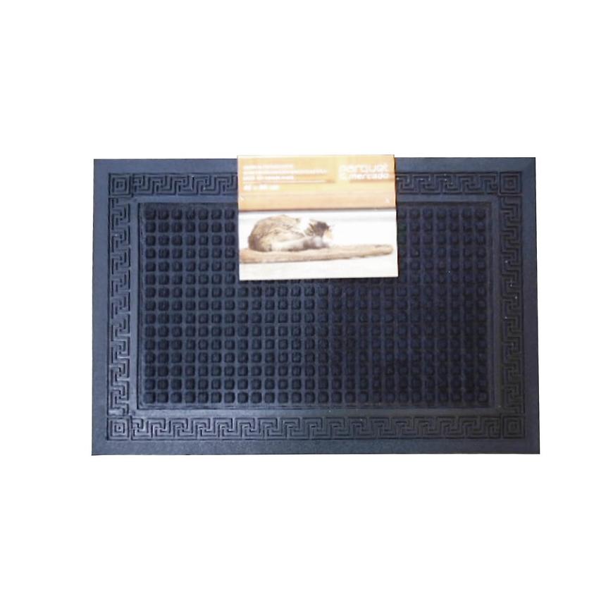 Rohožka Greek key square black 40x60 BAUMAX