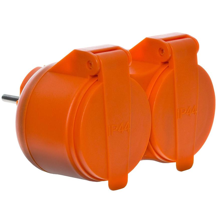 Rozbočka 2X2P+Z IP44 BAUMAX