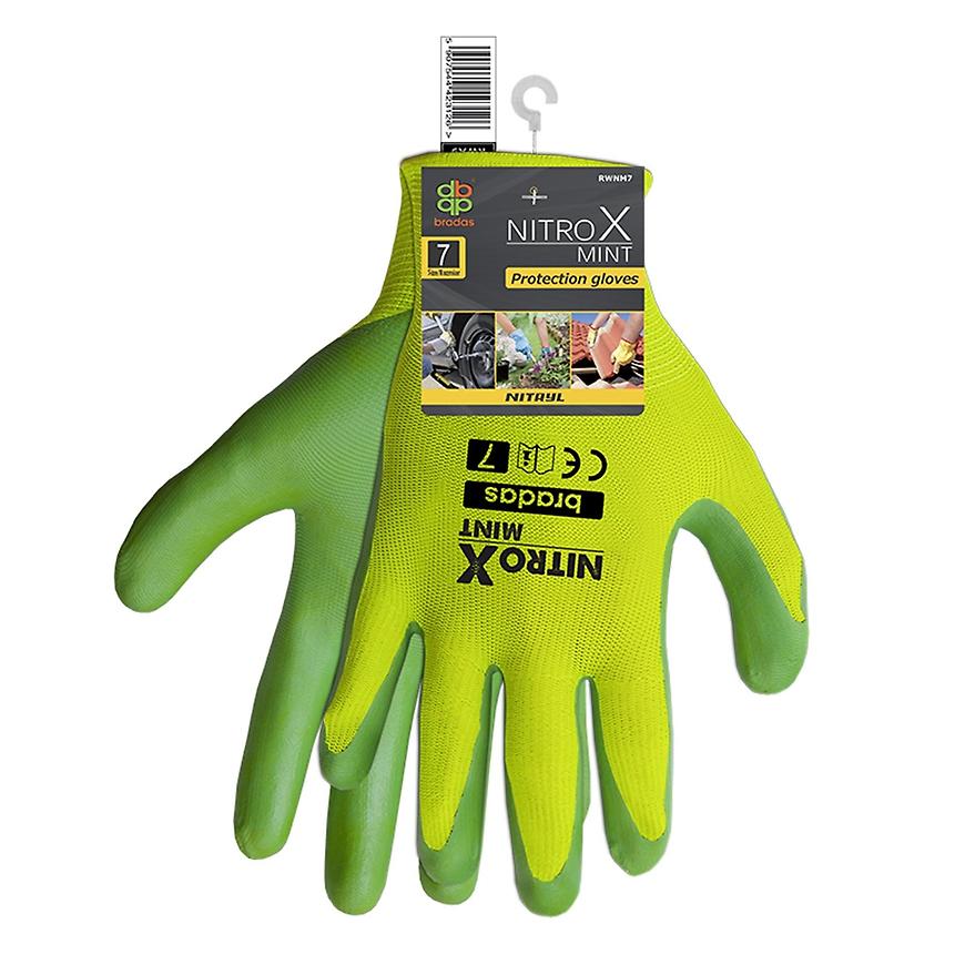 Rukavice Nitrox mint rozměr 6 rwnm6 BAUMAX