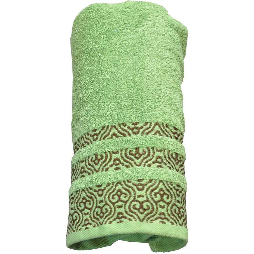 Ručník frotte Abstract 70x140 zelený BAUMAX