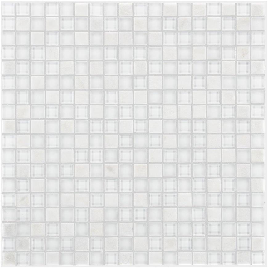 Samolepící mozaika SM White 30/30 78196-2 EUROSTONE
