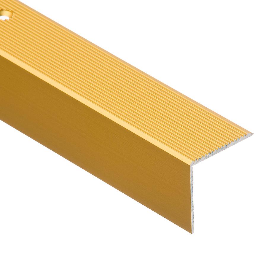 Schodový profil drážkovaný 30R 1