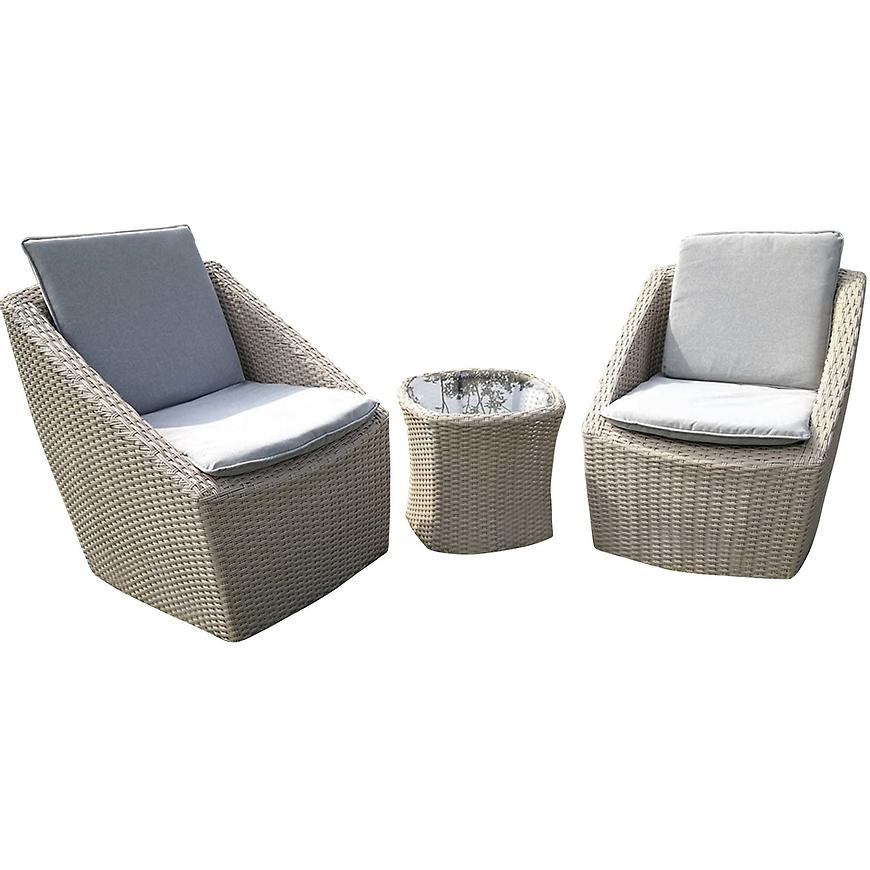 Sedací souprava kávová 2 +1 - béžová BAUMAX