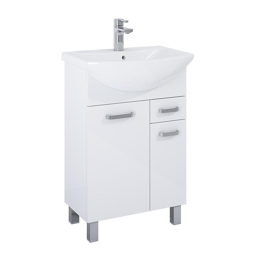 Sestava Uno 55 2D 1S white BAUMAX