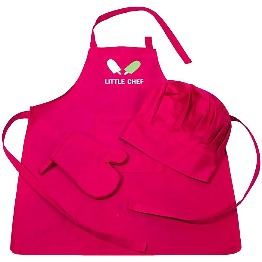 Set kuchařský dětský červená VESNA