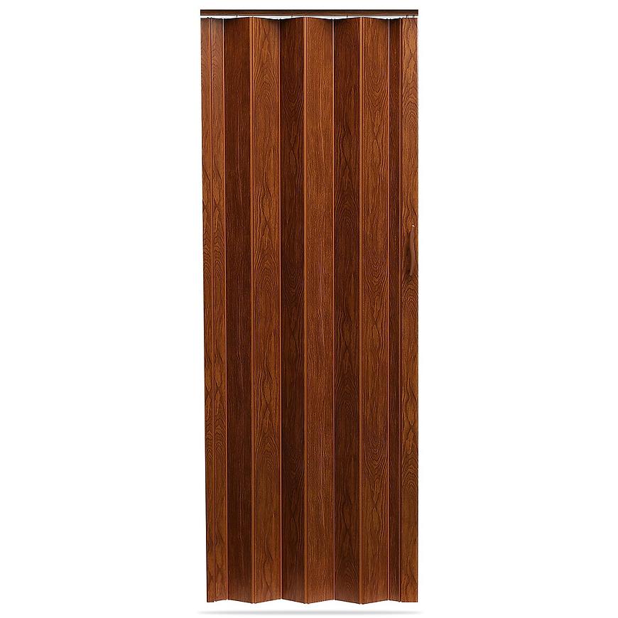 Shrnovací dveře Accordion ořech světlý BAUMAX