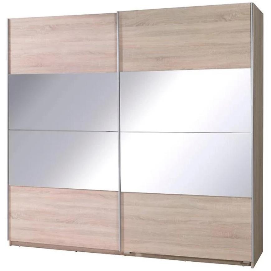 Skříň se zrcadlem Twister 2 225 cm dub sonoma BAUMAX