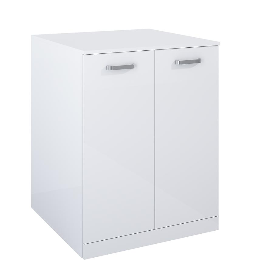 Skříňka Uno 70 2D pod pračkou white BAUMAX