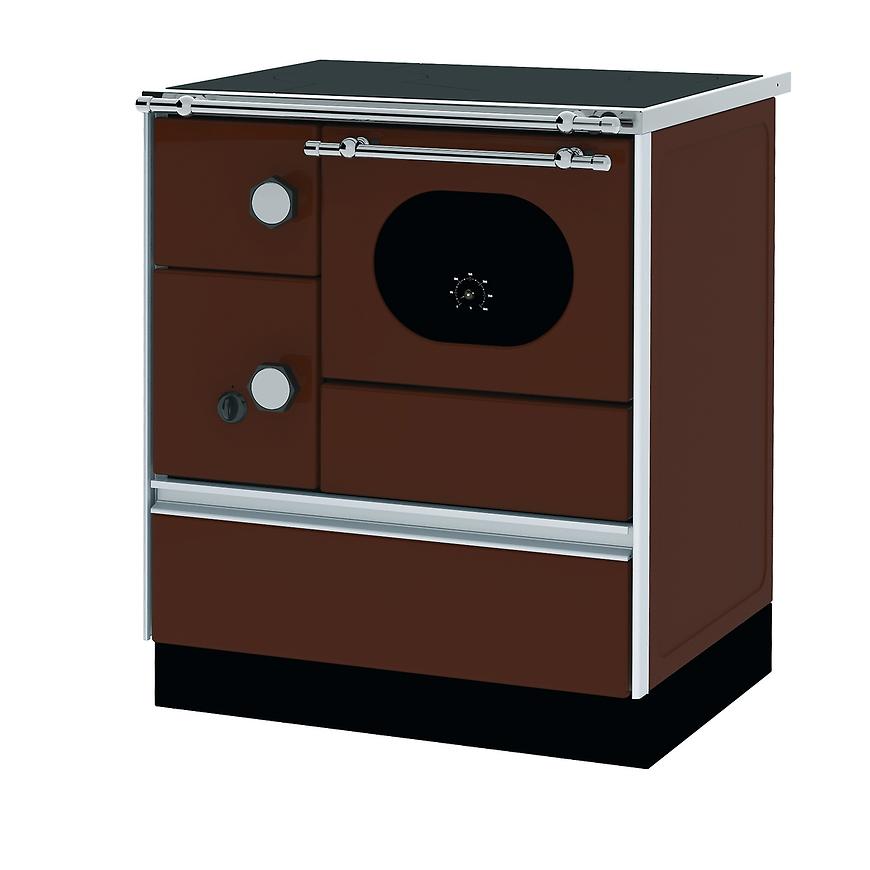 Sporák Alfa 70 F hnědý 6 kw pravý ALFA PLAM