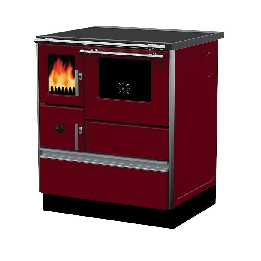 Sporák Dominant 70 červ 6kw pravý ALFA PLAM