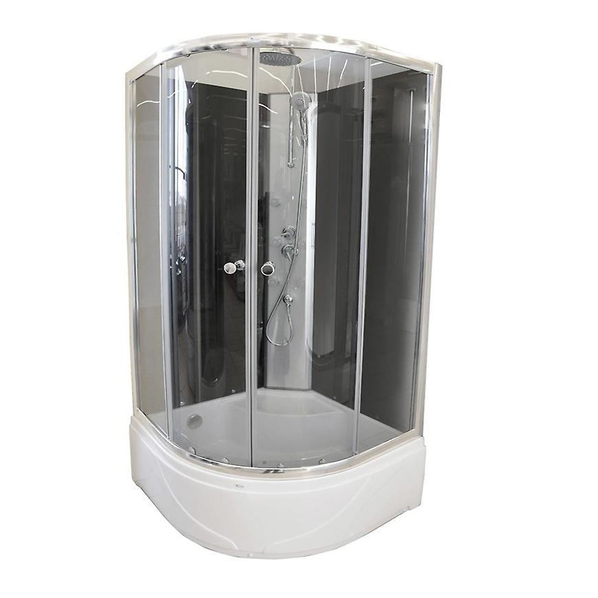 Sprchový box s hydromasáží k-392b vys.van 4-díly 90x90