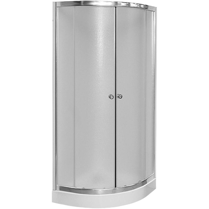 Sprchový kout čtvrtkruhový a1900 80/185 potisk AQUA MERCADO