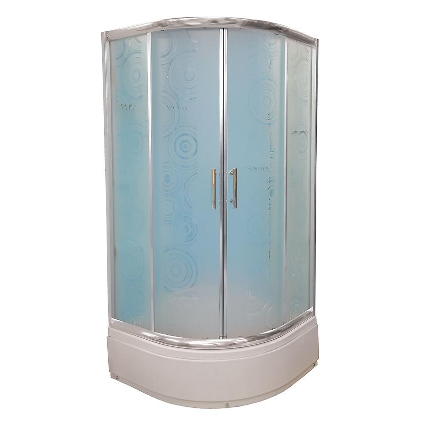 Sprchový kout čtvrtkruhový a1900w 90/170 ring AQUA MERCADO