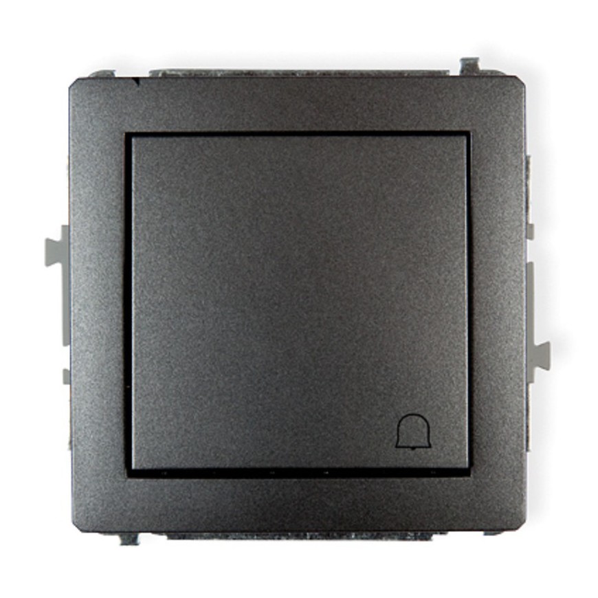 Spínač zvonku d dwp-4 grafit BAUMAX