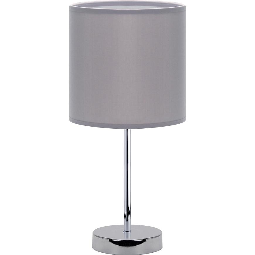 Stolní lampa AGNES 03147 E14 GREY BAUMAX