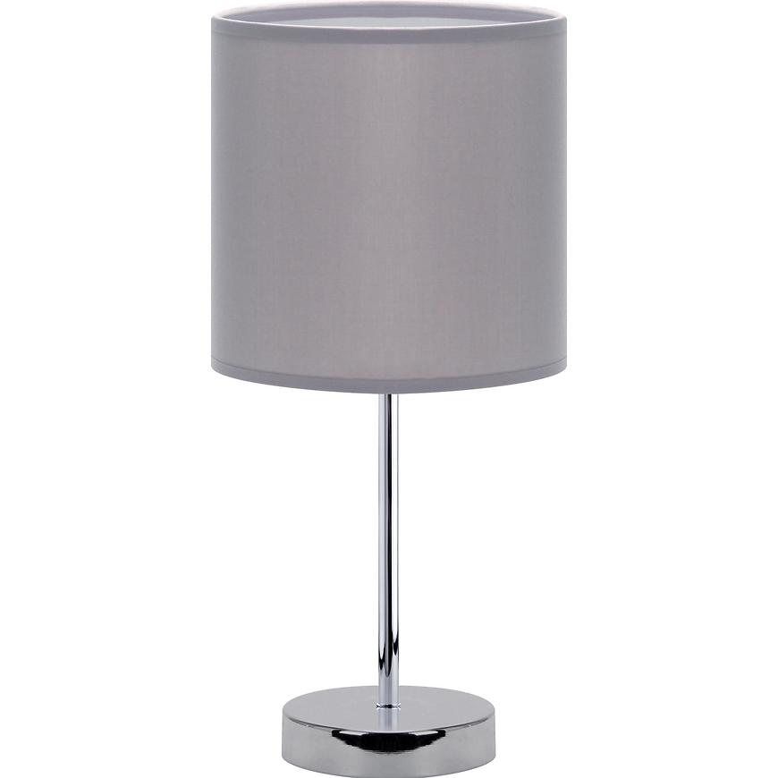 Stolní lampa AGNES 03147 E14 GREY BAUMAX