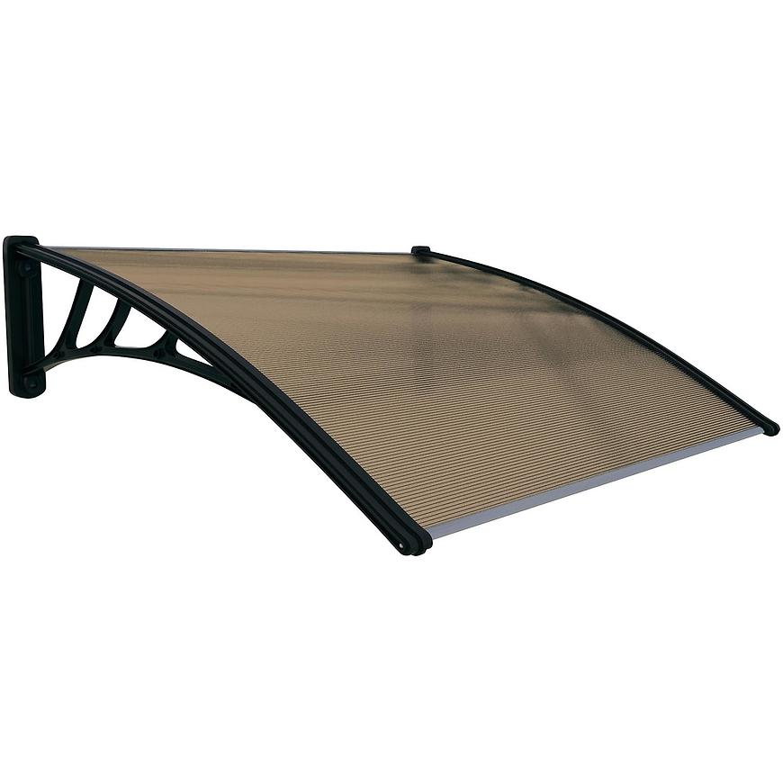 Stříška nad vchodové dveře Coppoline černá 120X80 COPPOLINE