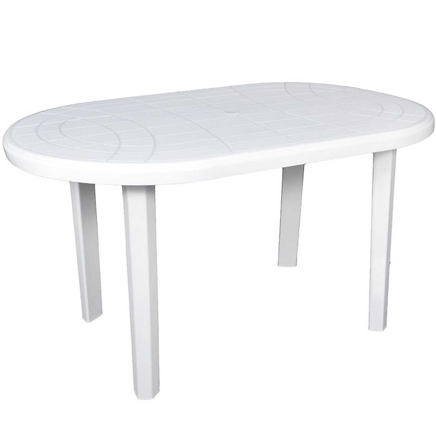 Stůl Jantar 140 x 85 cm bílý BAUMAX