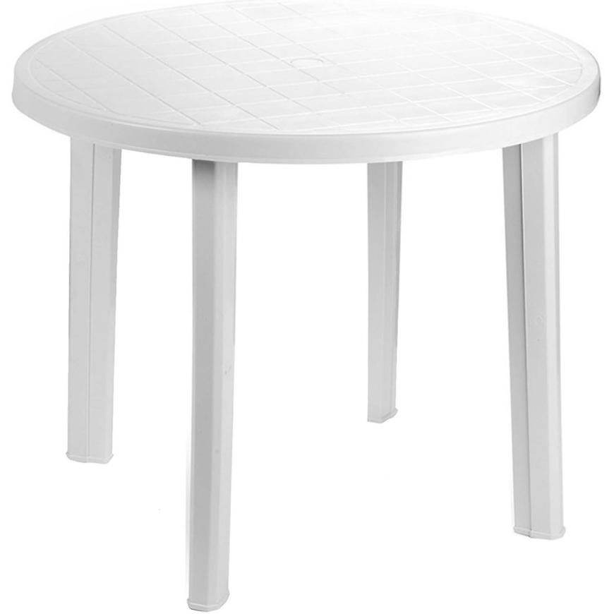 Stůl Tondo bílý 90600 BAUMAX